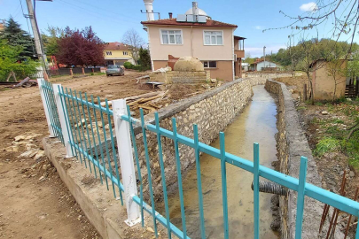 Kocaeli Kandıra Pınarlı deresinde ıslah çalışması 