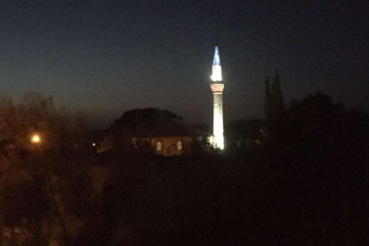 Manisa Saruhanlı'da cami ışıl ışıl görünüme kavuştu