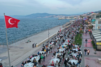 Bursa Büyükşehir'in son iftarı Mudanya'da