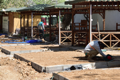 Malatya Horata mesire alanı şekilleniyor