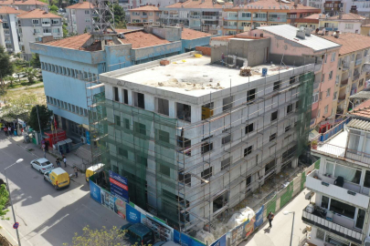 Bursa Mudanya'da Aile Destek Merkezi'nin kaba inşaatı tamam