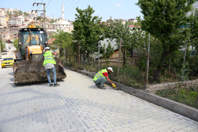 Kocaeli Gebze Topal Osman Ağa Caddesi kilitli parke taşı ile yenilendi