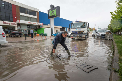 MASKİ su baskınlarına müdahale ediyor 