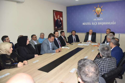 AK Kestel ilçenin geleceği için kolları sıvadı 