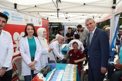 Sakarya'da sokakta sağlık var 