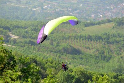 Bursa İnegöl'de Türkiye Yamaç Paraşütü Hedef Şampiyonası yapılacak 