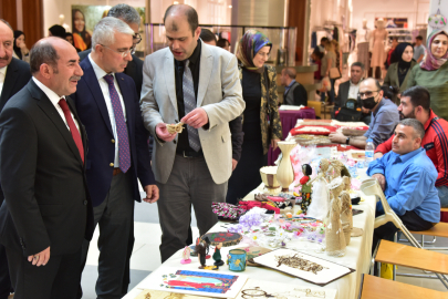 Malatya'da  El Sanatları Sergisi büyük ilgi gördü