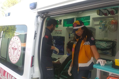 Adıyaman'da otomobil ile motosiklet çarpıştı