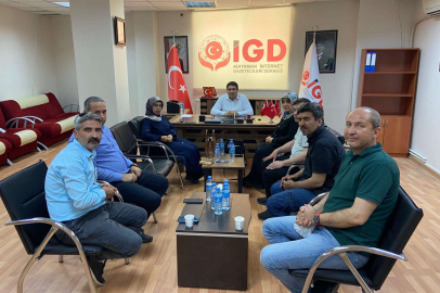 Ak Parti İnsan Hakları Komisyonu'ndan İGC’ ye ziyaret