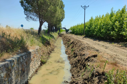 Manisa'da dere temizliği 