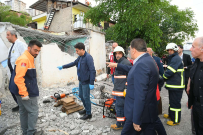 Malatya'da çöken metruk ev ile ilgili açıklama geldi 