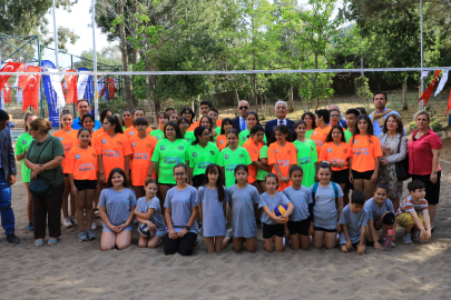 Muğla Büyükşehir Belediyesinden Datça’ya basketbol ve voleybol sahası