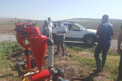 Manisa'da 125 üreticinin faydalandığı sulama tesisi yenilendi