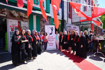 Kocaeli İzmit Belediyesinden Kuruçeşmeli  Girişimci Kadınların panayırına ziyaret 