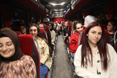 Kayseri Kocasinanlı öğrenciler ecdadının yolunda