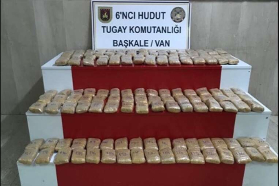 Van Başkale'de 72,5 kilogram eroin ele geçirildi