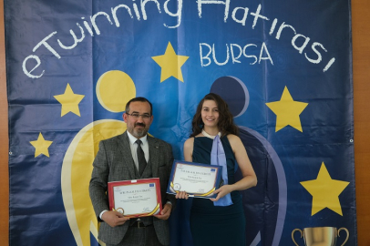 Bursa'da 'eTwinning kalite etiketi' heyecanı