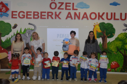 Pengu'nun yazarı Bursalı miniklerle buluştu