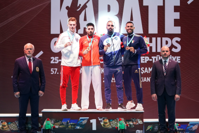 Avrupa Büyükler Karate Şampiyonası'nda Milli Takımdan tarihi rekor 