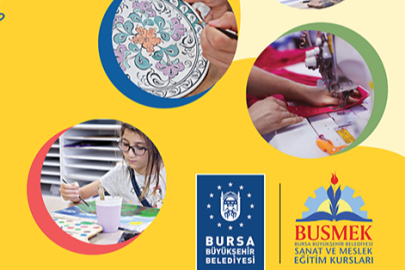 Bursa BUSMEK'te yaz kayıtları başladı