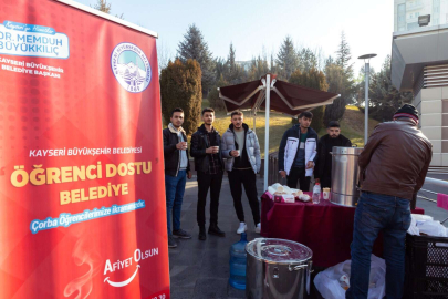 Kayseri Büyükşehir'den sıcacık yardım