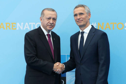 Erdoğan, Stoltenberg ile görüştü