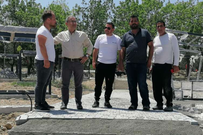 Kütahya'da Millet Bahçesi mesaisi