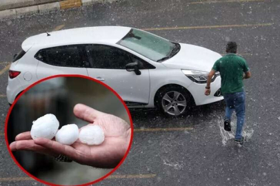 Meteorolojiden bir 'dolu' uyarı