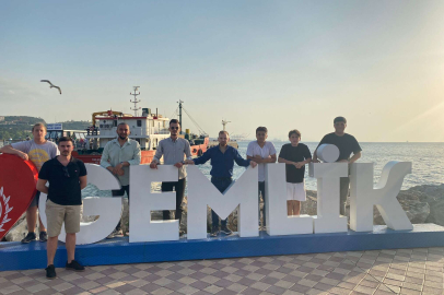 Bursa Gemlik'te İYİ Gençlik'ten 'çevre' mesajı