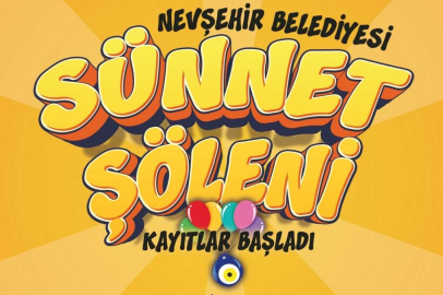 Nevşehir’de sünnet şöleni heyecanı