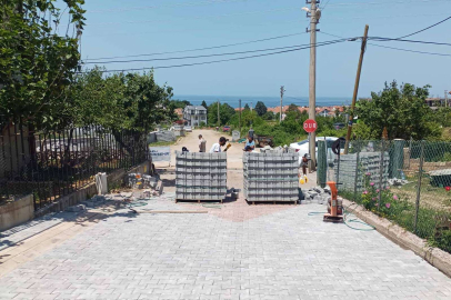 Kocaeli Kandıra’nın yolları yaza hazırlanıyor