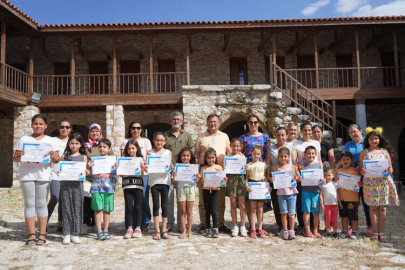 Muğla Milas'ta minik çizerler sertifikalandı