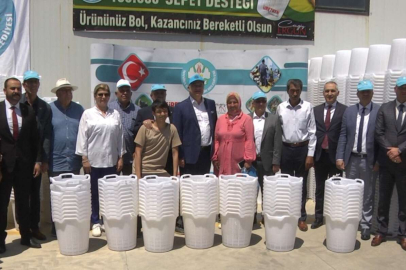 Manisa'da üzüm sepetleri üreticilere ulaştırılıyor
