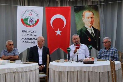 Bursa'da Erzincanlılar’dan değişim mesajı