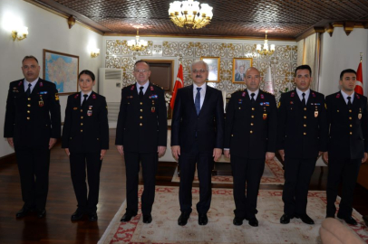 Jandarma’dan Vali Kılıç’a ziyaret