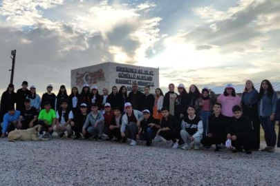 Giresunlu uşaklar dedelerine selam götürdü