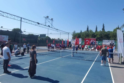 Aydın’da teniste final heyecanı başladı