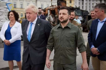 Kiev'e sürpriz ziyaret