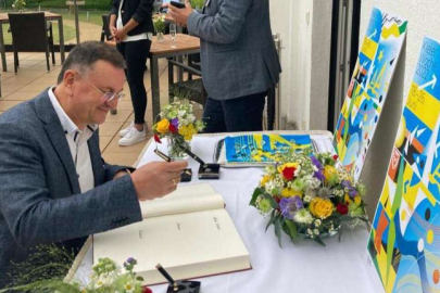 Başkan Savaş, Alman rekortmenin jübilesine şeref konuğu oldu
