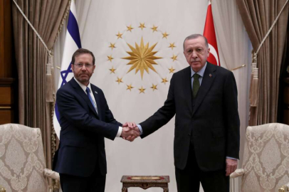 Cumhurbaşkanı Erdoğan, İsrailli mevkidaşı ile görüştü