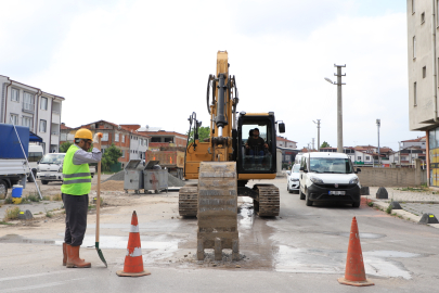 Sakarya'da altyapı için saha çalışmaları başladı