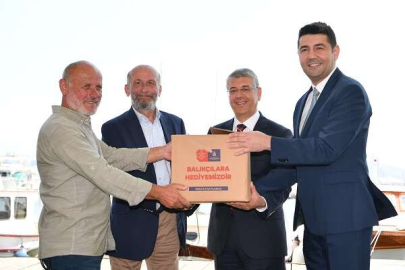İstanbul'da balıkçılara destek