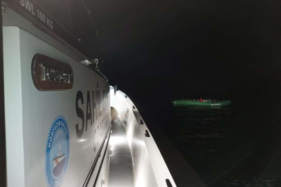 Aydın Kuşadası açıklarında 36 düzensiz göçmen yakalandı