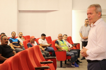 Manisa'da kanalizasyon personeline 'yeterlilik' eğitimi