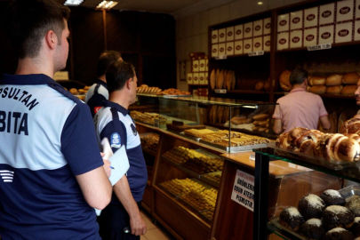 İstanbul Eyüpsultan'da fırınlara fiyat ve gramaj denetimi