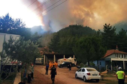 Marmaris yangınında üçüncü gün