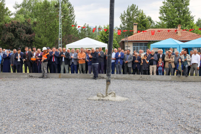 Kayseri Yahyalı'da Yerköy Camii'nin temeli atıldı