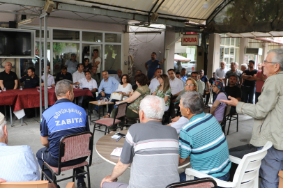 Manisa Akhisar'da Zeytinliova sakinlerini dinlediler