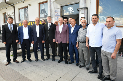Mansur Yavaş ulaşım esnafı ile buluştu