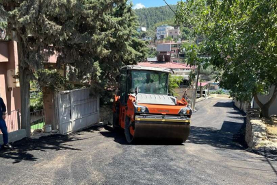 Hatay'da beton asfalt çalışmaları